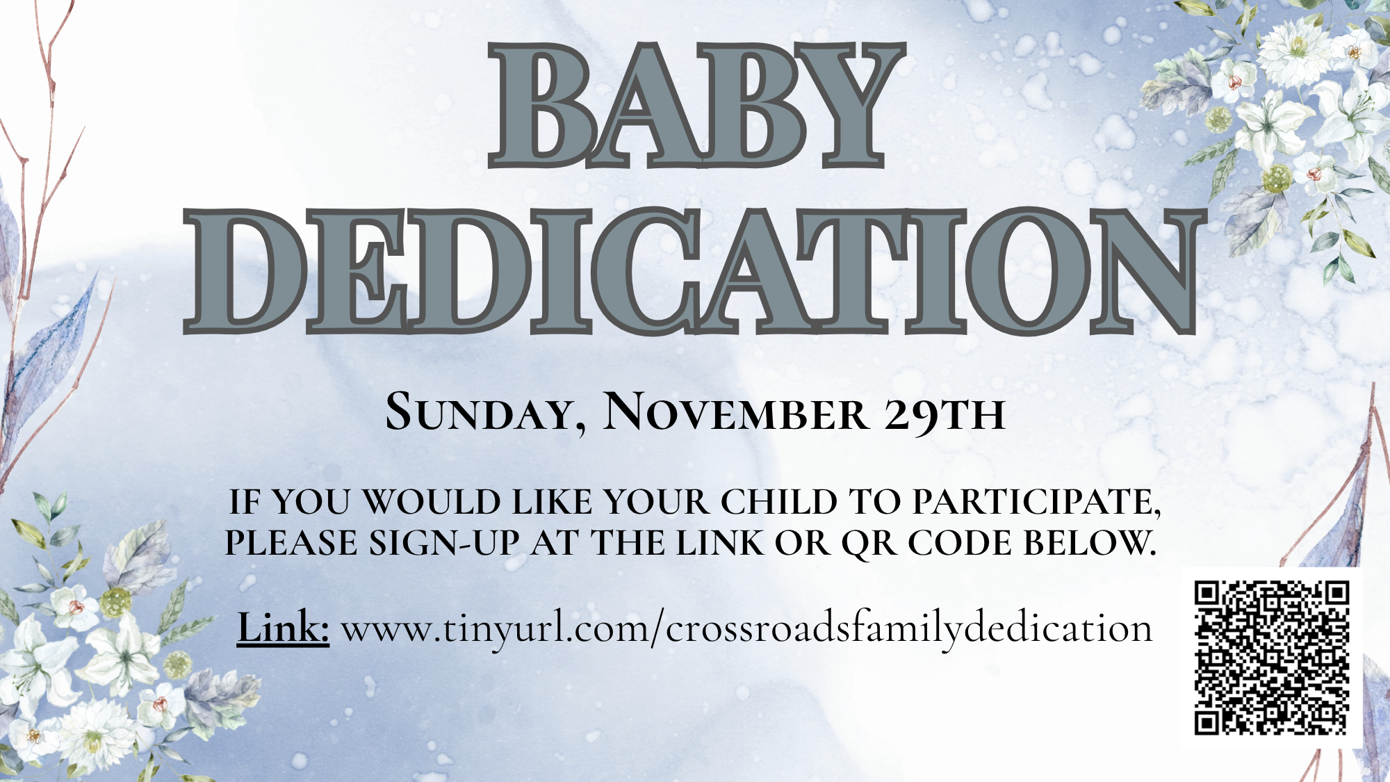 Copy of Family Dedication (Facebook Cover)